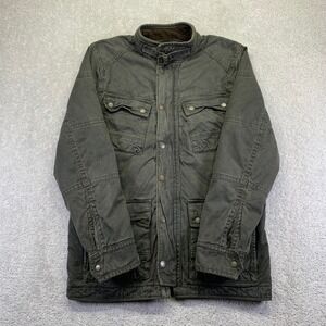 Men's Olive Field Jacket - Classic Utility Coat